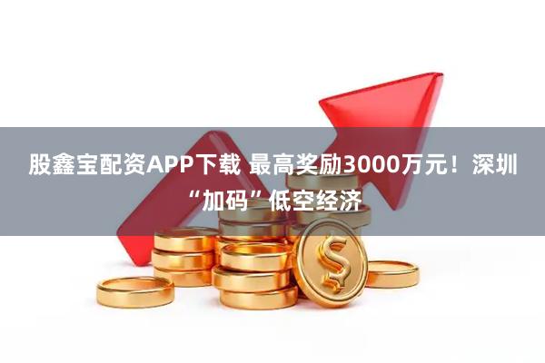 股鑫宝配资APP下载 最高奖励3000万元！深圳“加码”低空经济